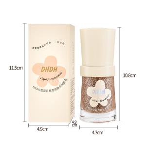 Podkład w płynie z piankowym serum DHDH „Kwiatowe piękno” 03 (ciemna karnacja) DHDH花容月貌泡泡精华粉底液03深肤色